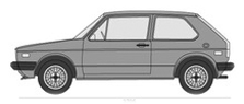 VW Golf I/III Cabrio